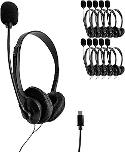 Soundnetic USB-C Headset with Mic 25 Pack